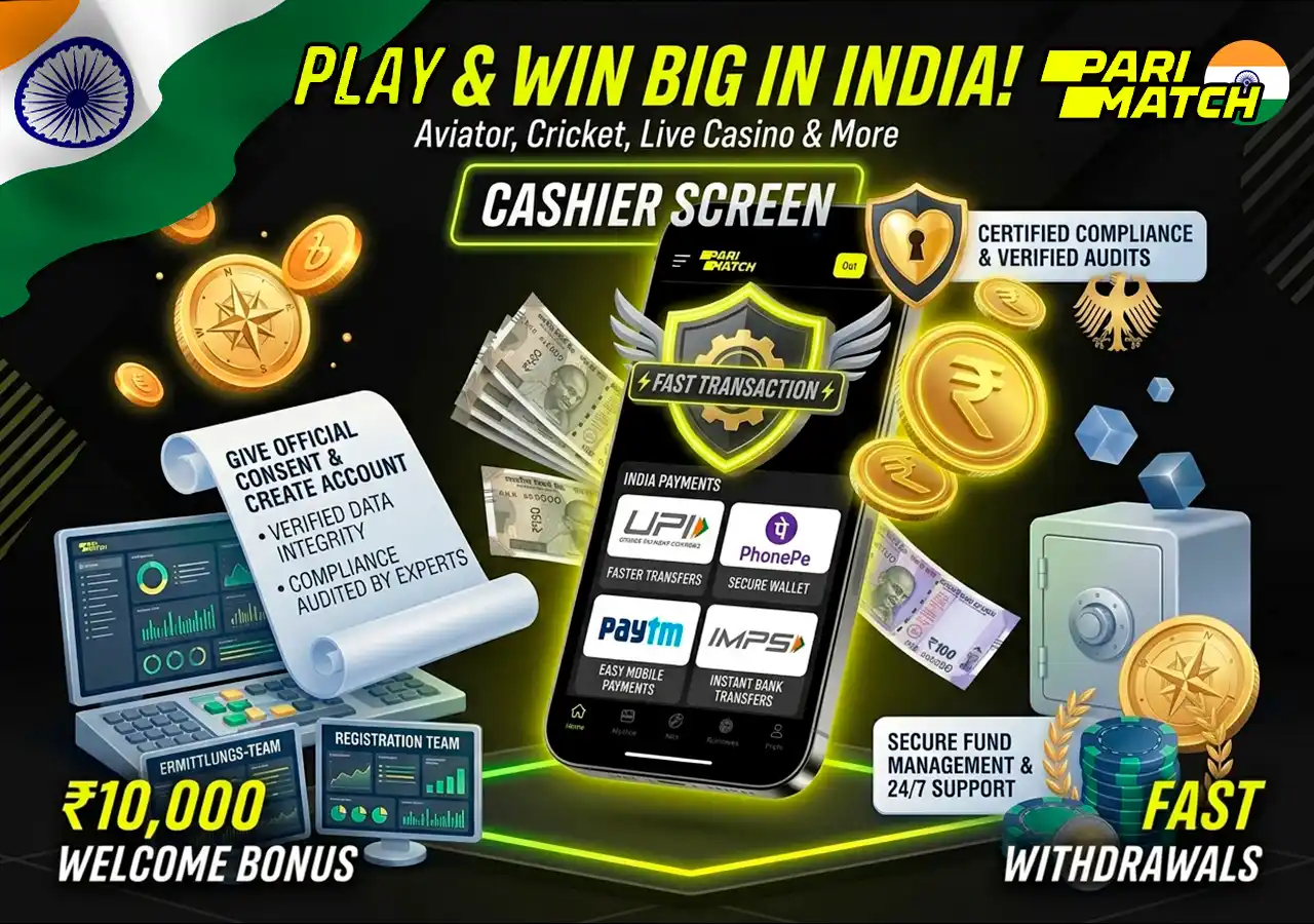 Fast Indian deposit and withdrawal options including UPI PhonePe Paytm and IMPS